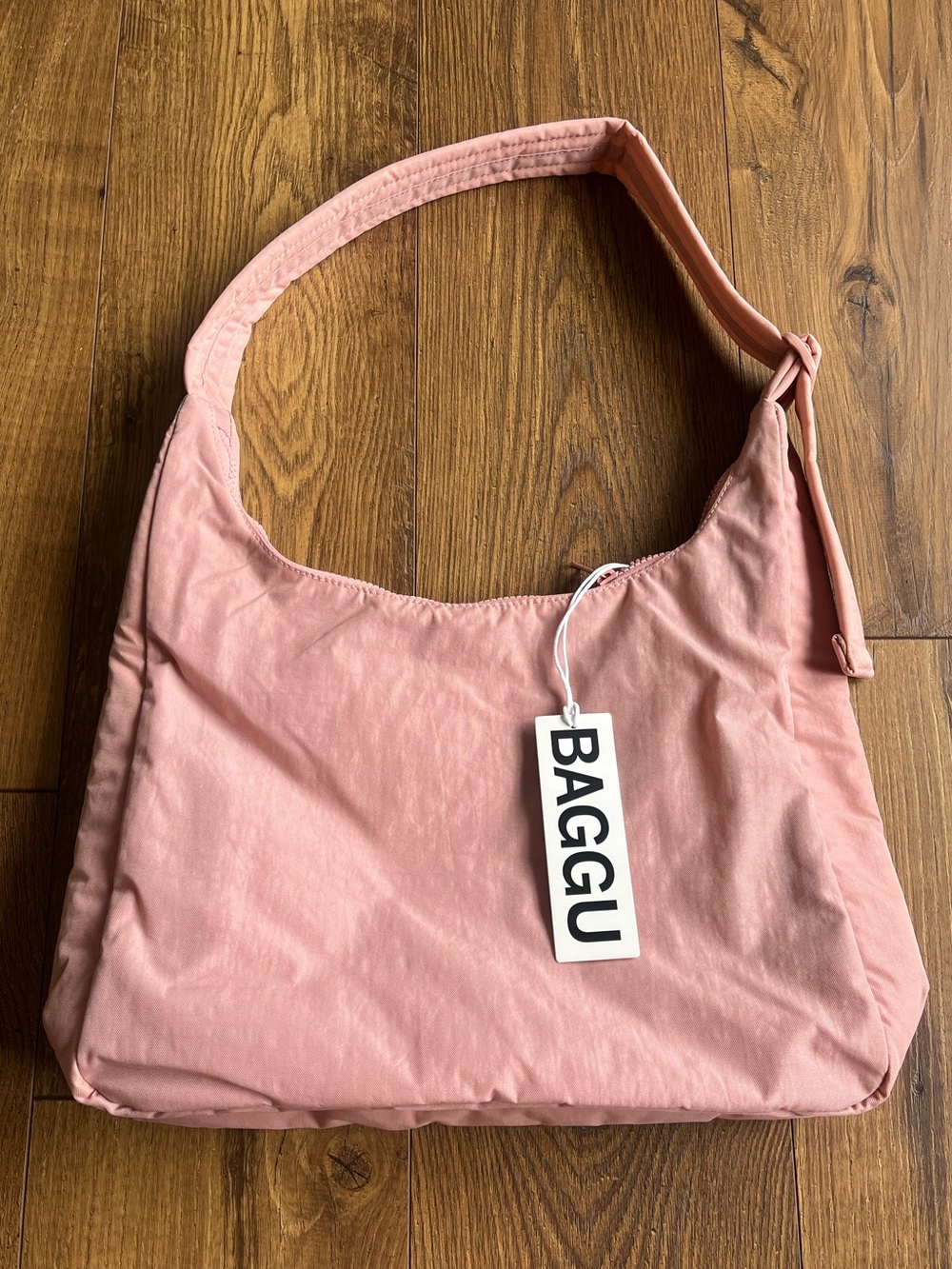 BAGGU Rose Tan Shoulder Bag BNWT
